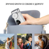 Інгалятор портативний AIMED Mesh Nebulizer з акумулятором колір блакитний
