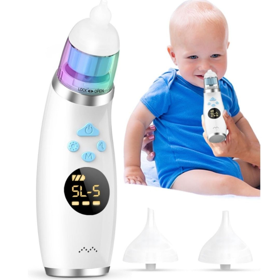 Електронний назальний аспіратор AIMED Baby Nose Master Classic колір білий