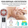 Мікрострумовий массажер для обличчя AIMED SkinLift Pro Anti-Aging з функцією RF Lifting, Hot&Cold компресом, EMS та LED світлотерапією колір білий