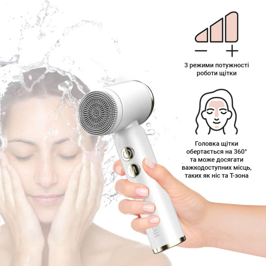 Щітка для обличчя AIMED Face Care з Hot&Cold компресом 6 в 1 