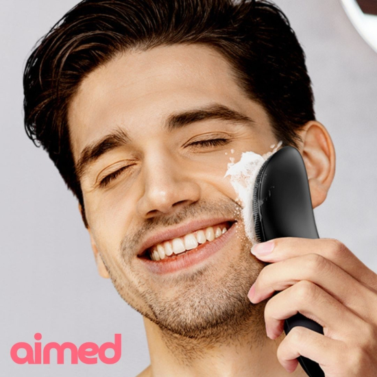Щітка для чищення обличчя AIMED Face Massage Master колір чорний