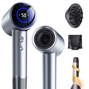 Фен стайлер AIMED Hair Master PRO з набором насадок сірий