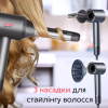 Фен стайлер AIMED Hair Master PRO з набором насадок сірий