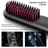 Бездротова щітка вирівнювач для волосся AIMED Hair Straightener Brush Wireless рожева