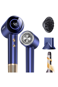 Фен стайлер AIMED Hair Master PRO з набором насадок синій