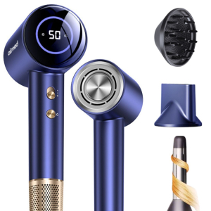 Фен стайлер AIMED Hair Master PRO з набором насадок синій