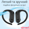 Слуховий апарат AIMED Hearing Aid Pro Series A21 з цифровим чіпом та завушними кріпленнями колір чорний