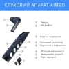 Слуховий апарат AIMED Hearing Aid Pro Series N08 з підключенням Bluetooth та кріпленням на шию колір чорний