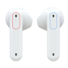 Слуховий апарат AIMED Hearing Aid NO-EARBUDS Series P18 з підключенням Bluetooth та кейсом для зарядки колір білий