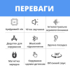 Слуховий апарат AIMED Hearing Aid NO-EARBUDS Series P18 з підключенням Bluetooth та кейсом для зарядки колір білий