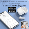 Слуховий апарат AIMED Hearing Aid NO-EARBUDS Series P18 з підключенням Bluetooth та кейсом для зарядки колір білий