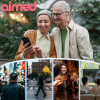 Слуховий апарат AIMED Hearing Aid Pro Series W10 з підключенням Bluetooth та портативним кейсом для зарядки колір чорний