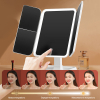 Дзеркало для макіяжу AIMED Makeup Mirror 360 з акумулятором та LED підсвіткою 