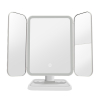 Дзеркало для макіяжу AIMED Makeup Mirror 360 з акумулятором та LED підсвіткою 