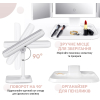 Дзеркало для макіяжу AIMED Makeup Mirror 360 з акумулятором та LED підсвіткою 