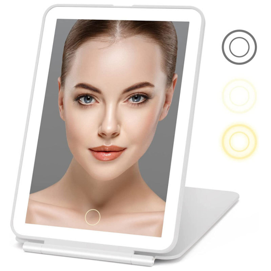 Дзеркало для макіяжу AIMED Makeup Mirror Stand з LED підсвіткою 