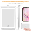 Дзеркало для макіяжу AIMED Makeup Mirror Stand з LED підсвіткою 