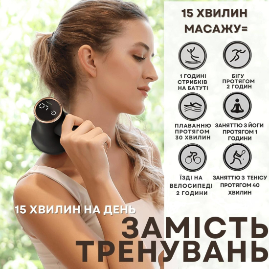 Антицелюлітний масажер AIMED Body Master колір чорний