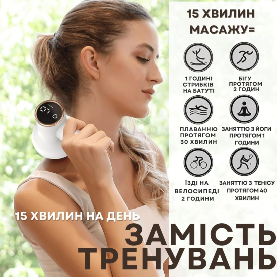 Антицелюлітний масажер AIMED Body Master колір білий