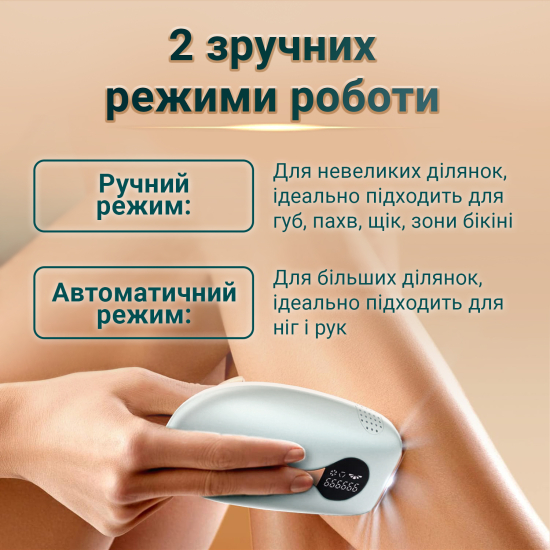 Фотоепілятор AIMED Silk Skin PRO Ice Cooling IPL Intensed Pulse Light колір білий