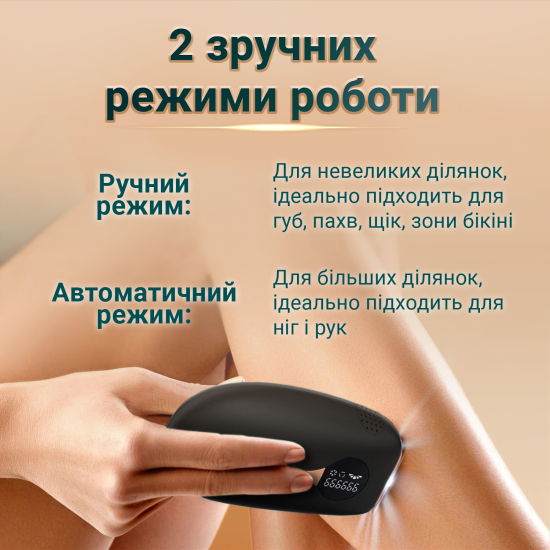 Фотоепілятор AIMED Silk Skin PRO Ice Cooling IPL Intensed Pulse Light колір чорний