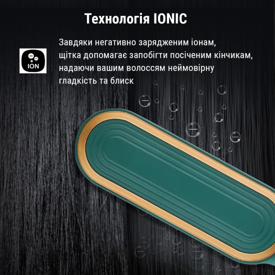 Щітка вирівнювач для волосся AIMED Hair Straightener Brush