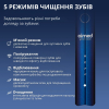 Електрична зубна щітка AIMED Neo Pro 5 режимів  4 насадки колір синій