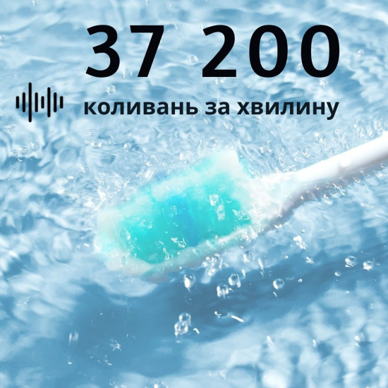 Електрична зубна щітка AIMED Neo Pro 5 режимів 4 насадки колір білий