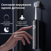 Електрична зубна щітка AIMED Sonic Spark з технологією обертання Wing 5 режимів 4 насадки колір чорний