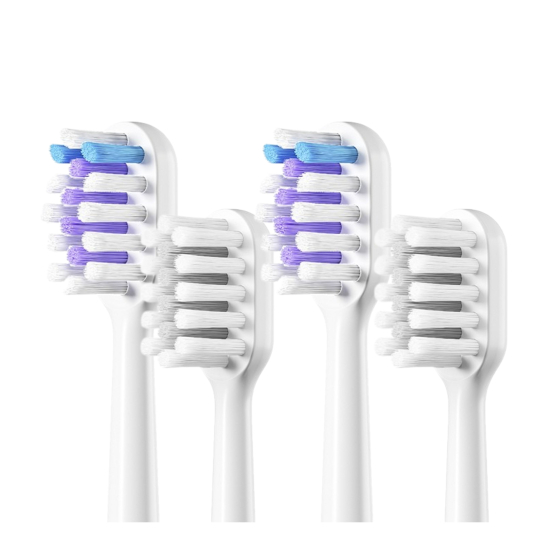 Електрична зубна щітка AIMED Sonic Spark з технологією обертання Wing 5 режимів 4 насадки колір чорний