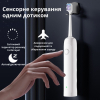 Електрична зубна щітка AIMED Sonic Spark з технологією обертання Wing 5 режимів 4 насадки колір білий