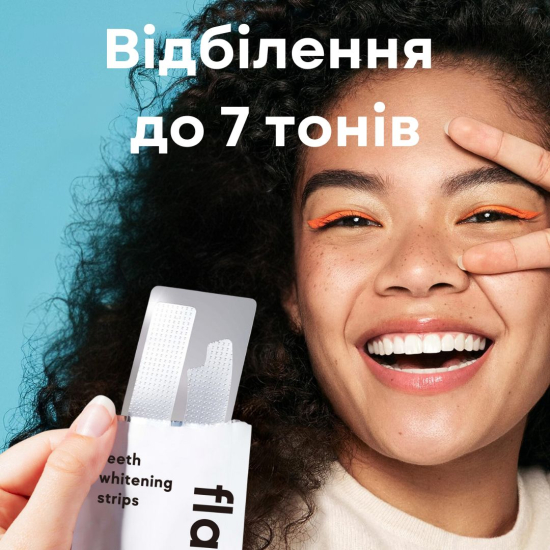 Відбілюючі смужки AIMED Teeth Whitening Strips 28 шт на 14 процедур смак мʼята