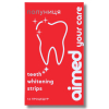 Відбілюючі смужки AIMED Teeth Whitening Strips 28 шт на 14 процедур смак полуниця