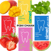 Відбілюючі смужки AIMED Teeth Whitening Strips 28 шт на 14 процедур смак полуниця