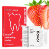 Відбілюючі смужки AIMED Teeth Whitening Strips 28 шт на 14 процедур смак полуниця